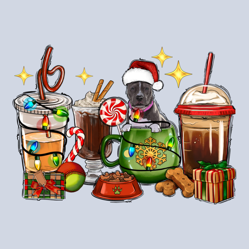 Christmas Coffee Cups With Pitbull Premium Sweatshirt by RanaPortraitStore | Teevron