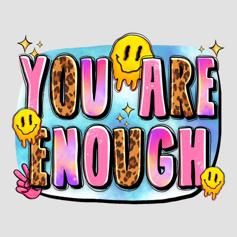 You Are Enough Premium Hoodie by JahusDesignShop | Teevron