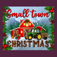 Small Town Christmas Mousepad Urban Hoodie | Teevron