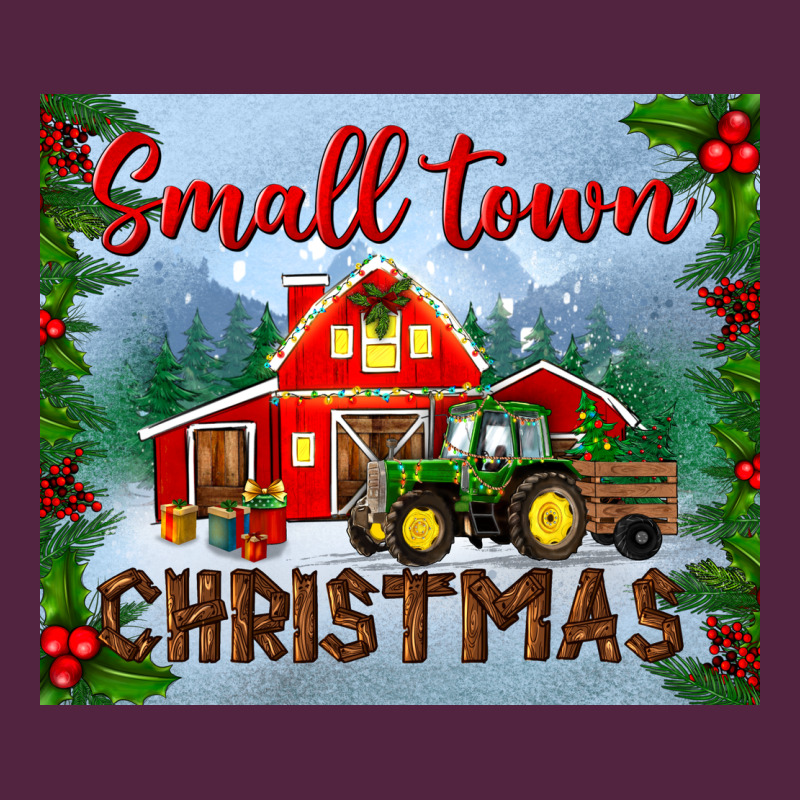 Small Town Christmas Mousepad Urban Hoodie by BundleAndBundleShop | Teevron