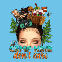 Messy Bun Camp Hair Dont Care Premium Sweatshirt | Teevron