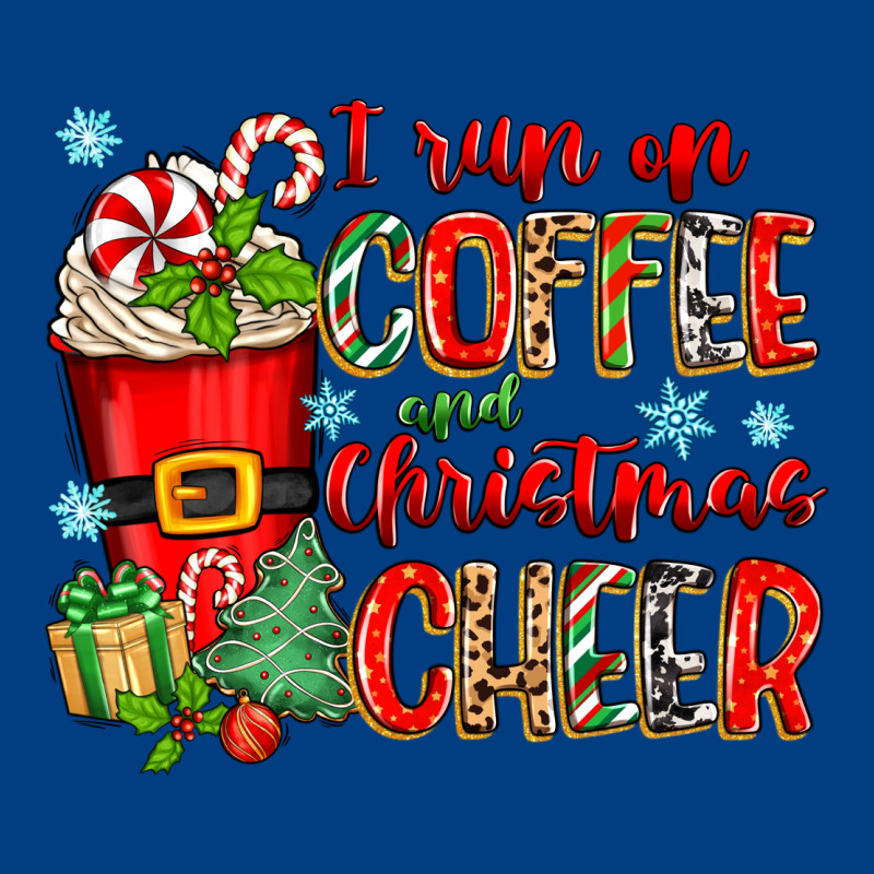 I Run On Coffee And Christmas Cheer Premium Sweatshirt by Zillion Design Studio | Teevron