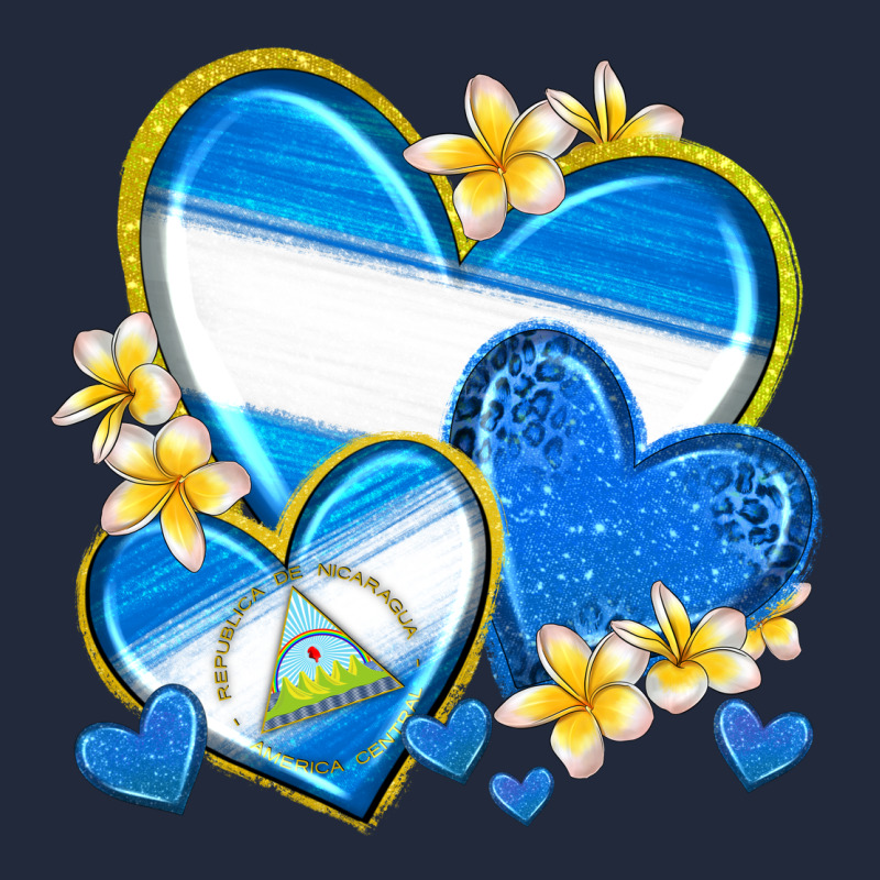 Nicaragua Hearts Premium Sweatshirt by texasbilliewilder | Teevron
