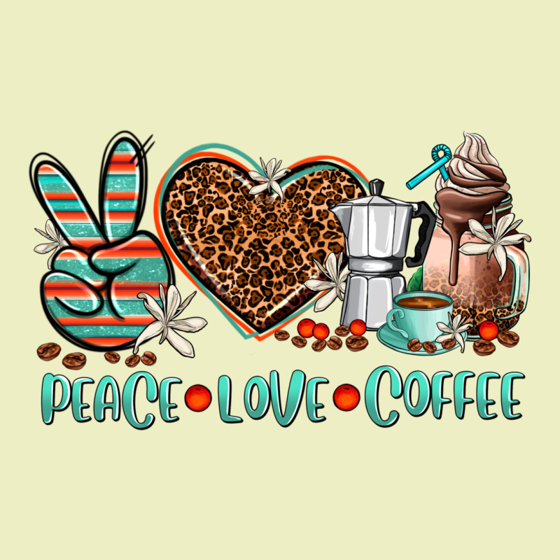 Peace Love Coffee Urban Hoodie by AdoDesignShop | Teevron