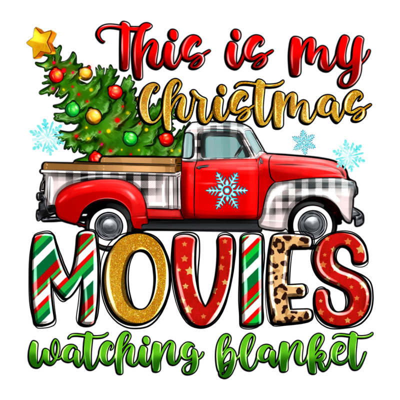 This Is My Christmas Movies Watching Blanket Premium Sweatshirt by Zillion Design Studio | Teevron