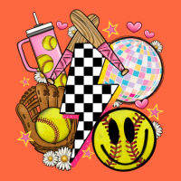 Retro Softball Premium Hoodie | Teevron