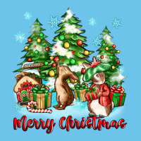 Merry Christmas Rabbits Premium Sweatshirt | Teevron
