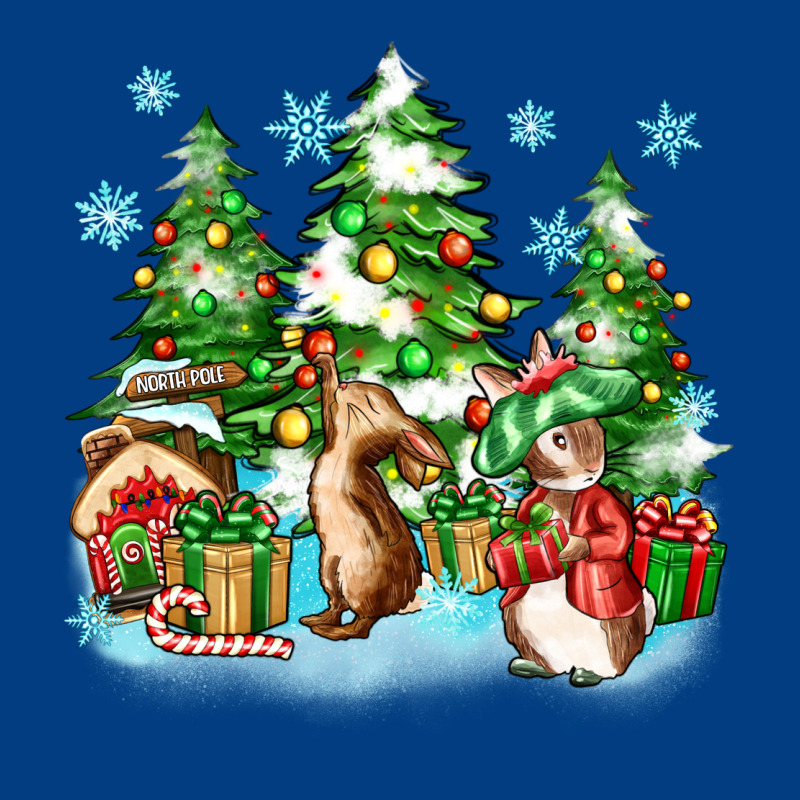 Christmas Rabbits Premium Sweatshirt by Zillion Design Studio | Teevron