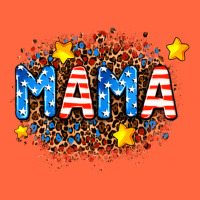 Usa Mama  Leopard Background Premium Hoodie | Teevron
