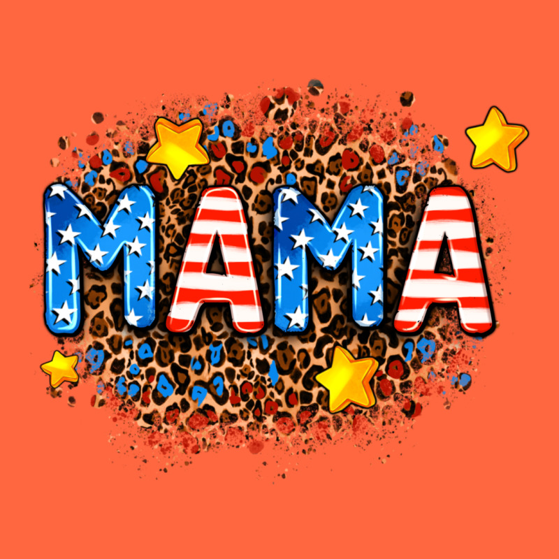 Usa Mama  Leopard Background Premium Hoodie by AdoDesignShop | Teevron