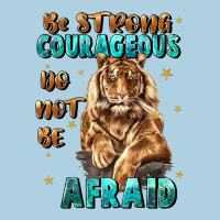 Be Strong And Courageous Premium Hoodie | Teevron