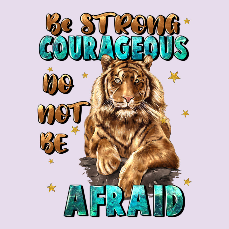 Be Strong And Courageous Premium Hoodie by JahusDesignShop | Teevron