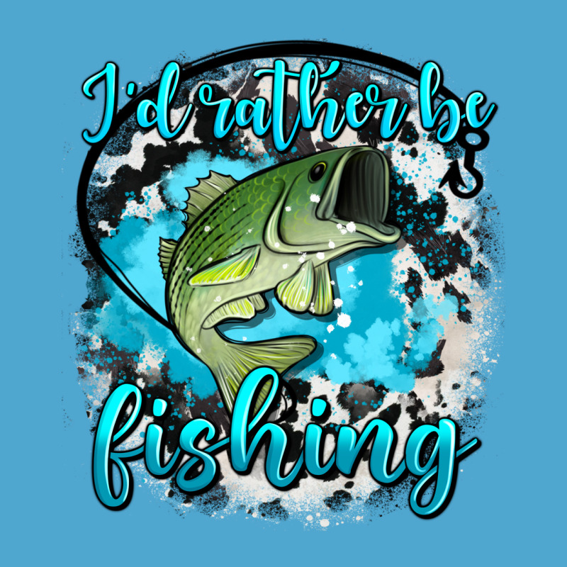 I D Rather Be Fishing Premium Hoodie by AdoDesignShop | Teevron