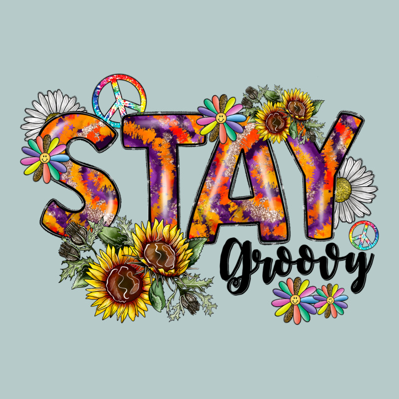 Stay Groovy Heavy Core Tee by CowhideDigitalArt | Teevron