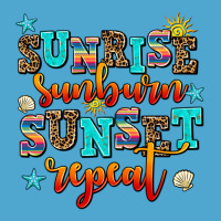 Sunrise Sunburn Sunset Repeat Premium Hoodie | Teevron
