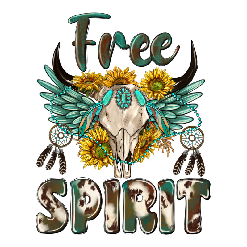 Western Boho Free Spirit Premium Sweatshirt by texasbilliewilder | Teevron