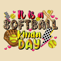 It Is A Softball Kinda Day Premium Hoodie | Teevron