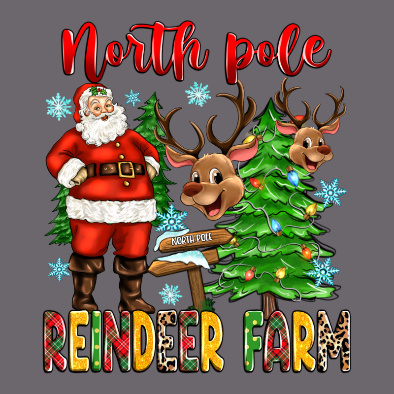 North Pole Reindeer Farm Premium Sweatshirt by Zillion Design Studio | Teevron