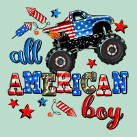 All American Boy  Monsterr Truck Premium Hoodie | Teevron
