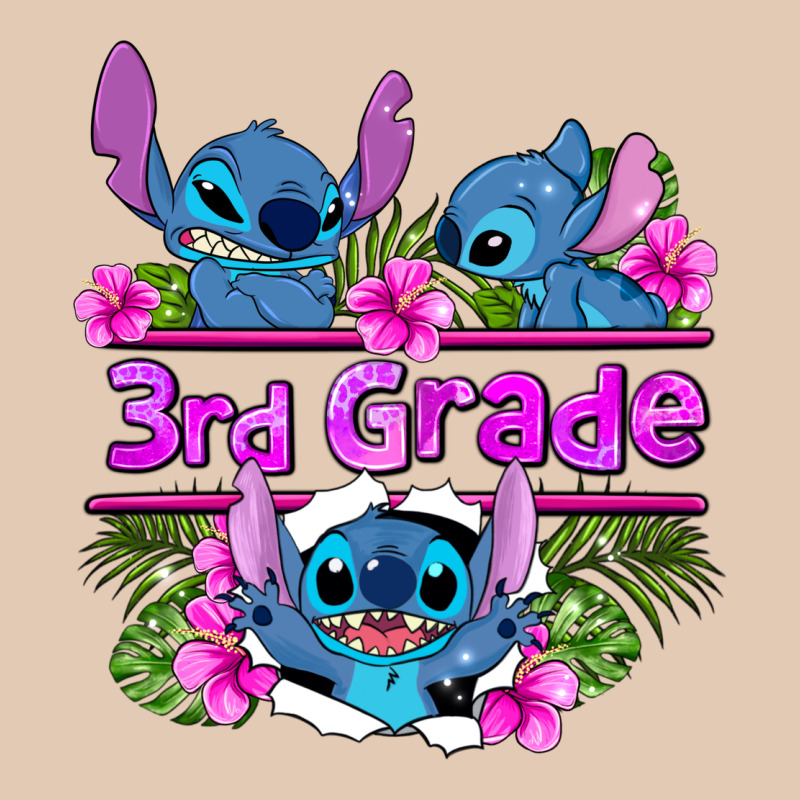 Preview Flower Stitch 3rd Grade Urban Hoodie by AdoDesignShop | Teevron