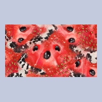 Watermelon Strawberry Cowhide Cup Long Sleeve Tee | Teevron