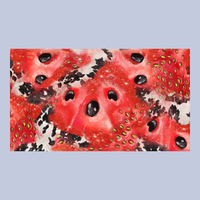 Watermelon Strawberry Cowhide Cup Long Sleeve Tee by BarkalooDesign | Teevron