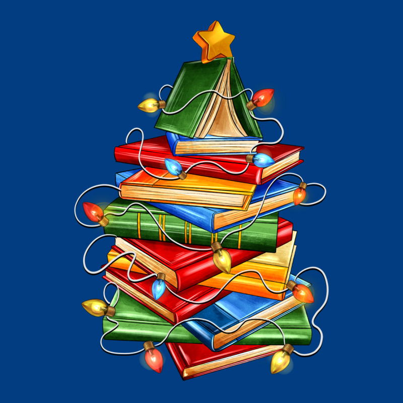 Book Christmas Tree Premium Sweatshirt by Zillion Design Studio | Teevron
