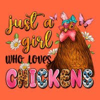 Just A Girl Who Loves Chickens Premium Hoodie | Teevron