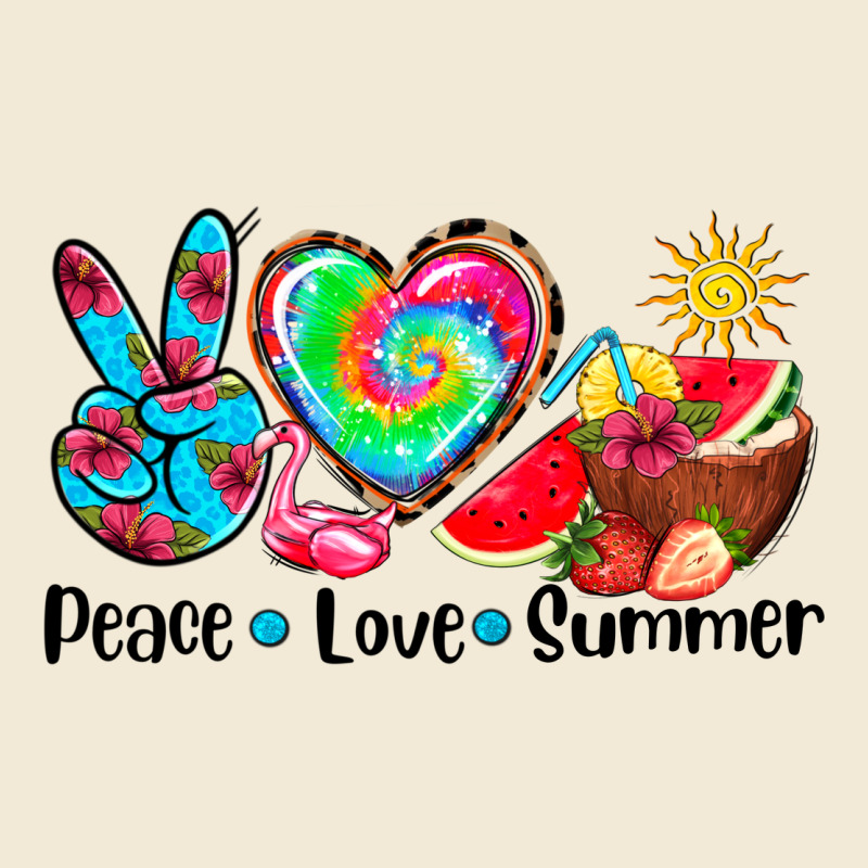 Peace Love  Summer Premium Hoodie by AdoDesignShop | Teevron