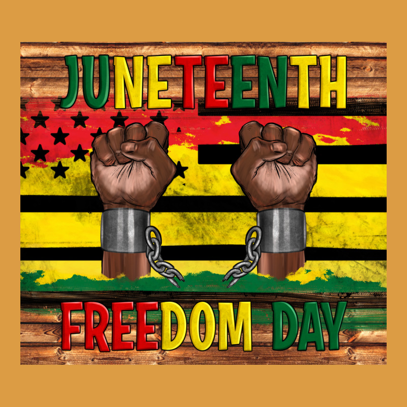 Juneteenth Freedom Day Tumbler Urban Heavy Tee by Artiststas | Teevron