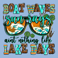 Boat Waves Sun Rays Aint Nothing Like Lake Days Premium Hoodie | Teevron