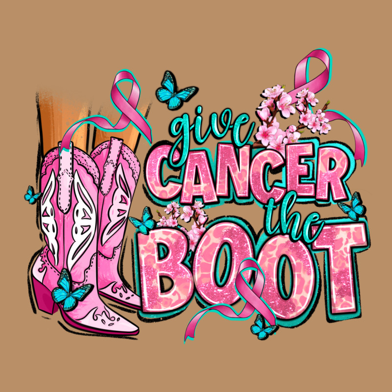 Give The Cancer Boot Vintage Hoodie by AdoDesignShop | Teevron