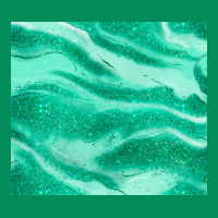 Green Glitter Urban Hoodie | Teevron