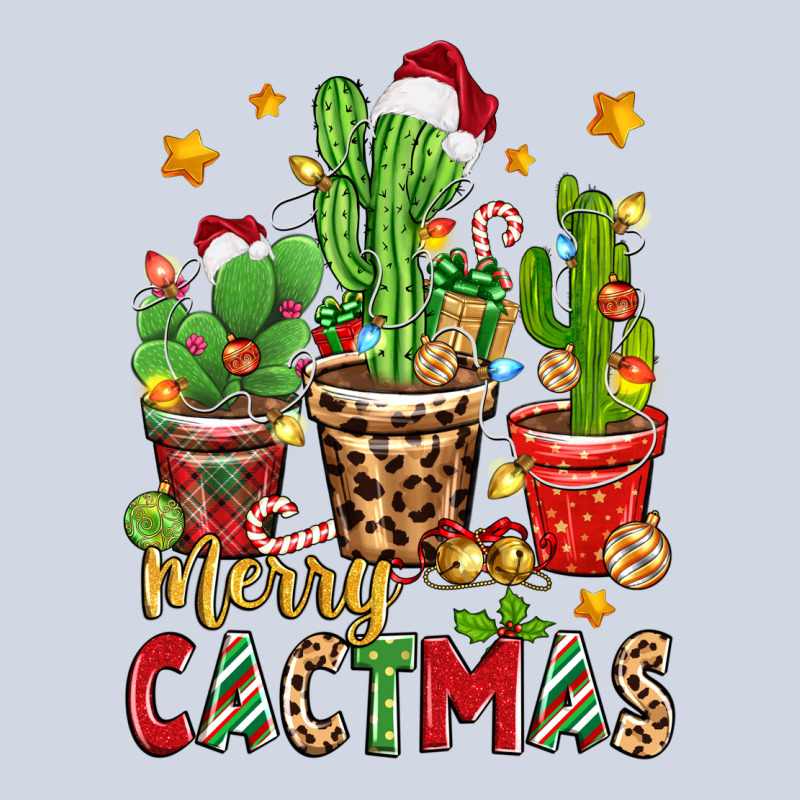Christmas Cactus Merry Cactmas Premium Sweatshirt by Zillion Design Studio | Teevron