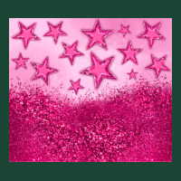 Pink Glitter Star Urban Hoodie | Teevron
