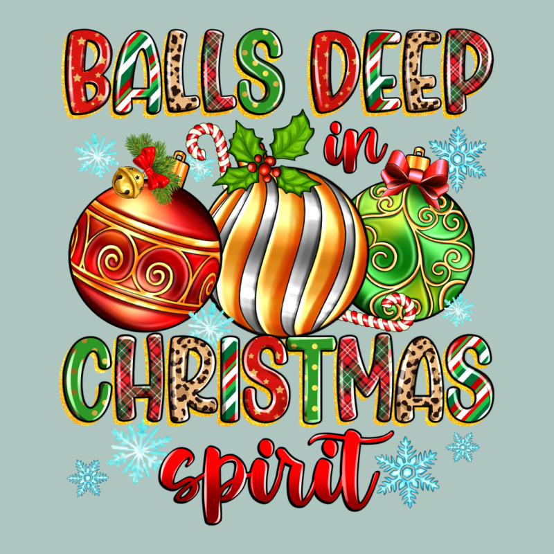 Balls Deep In Christmas Spirit Premium Sweatshirt by Zillion Design Studio | Teevron