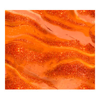 orange glitter | Teevron