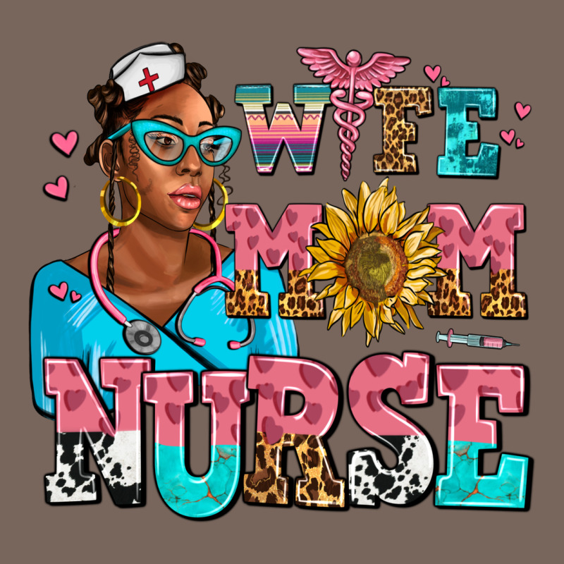 Afro Wife Mom Nurse Premium Hoodie by AdoDesignShop | Teevron