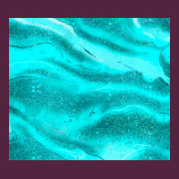 Turquoise Glitter Urban Hoodie | Teevron
