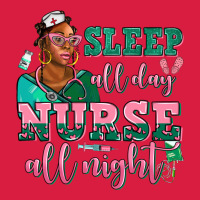 Afro  Nurse Sleep All Day Nurse All Night Premium Hoodie | Teevron