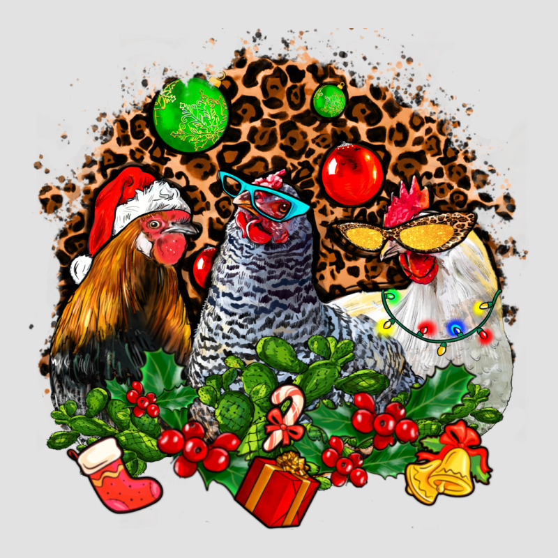 Christmas Party And Chickens Premium Hoodie by AdoDesignShop | Teevron