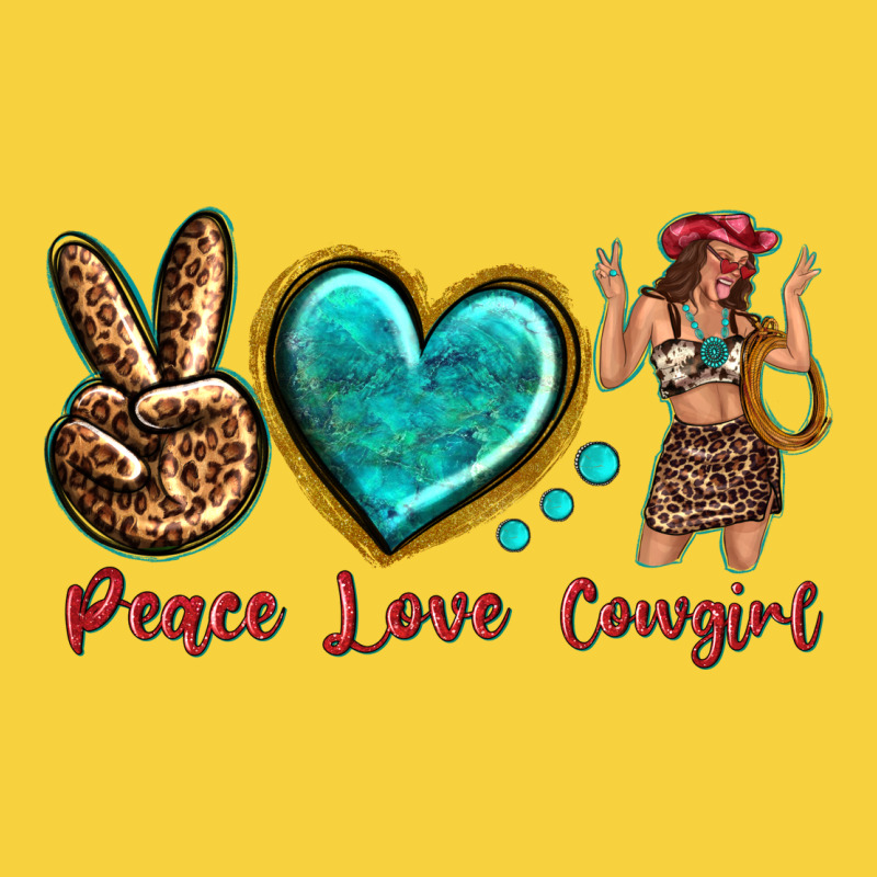 Peace Love Cowgirl Premium Sweatshirt by texasbilliewilder | Teevron