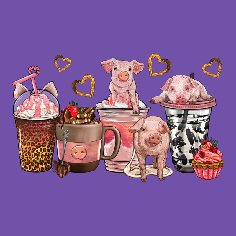 Pigs Coffee Cups Premium Sweatshirt by texasbilliewilder | Teevron