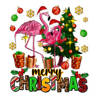 Flamingo Merry Christmas Premium Hoodie | Teevron