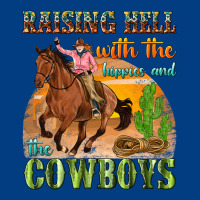 Raising Hell With The Hippies And The Cowboys Premium Sweatshirt | Teevron