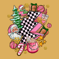 Pink Christmas Lightning Bolt Premium Hoodie | Teevron