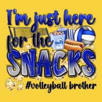 Im Just Here For The Snacks Volleyball Brother Premium Sweatshirt | Teevron