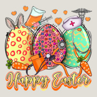 Happy Easter Eggs Nurse Heavy Core Tee | Teevron