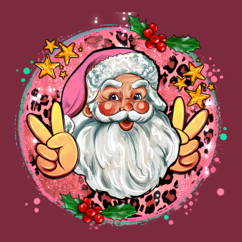 Merry Christmas Peace Santa Premium Hoodie by AdoDesignShop | Teevron