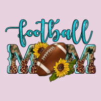 Western Leopard Camouflage Sunflowers  Glitter Mom Football Ladies Tee | Teevron